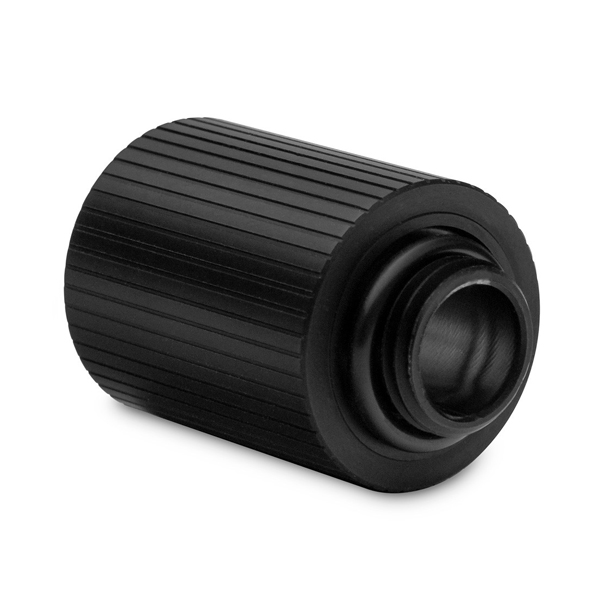 EK-Quantum Torque - 28mm Male to Female Static Extender - Satin Black EKWB
