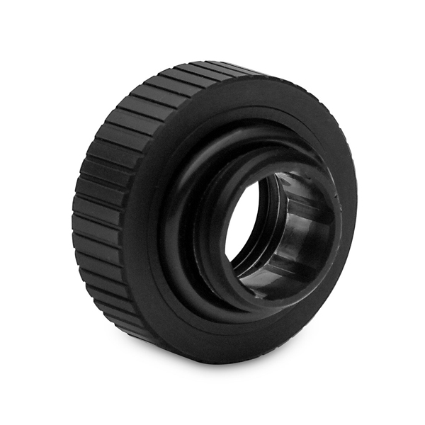 EK-Quantum Torque - 7mm Male to Female Static Extender - Satin Black EKWB