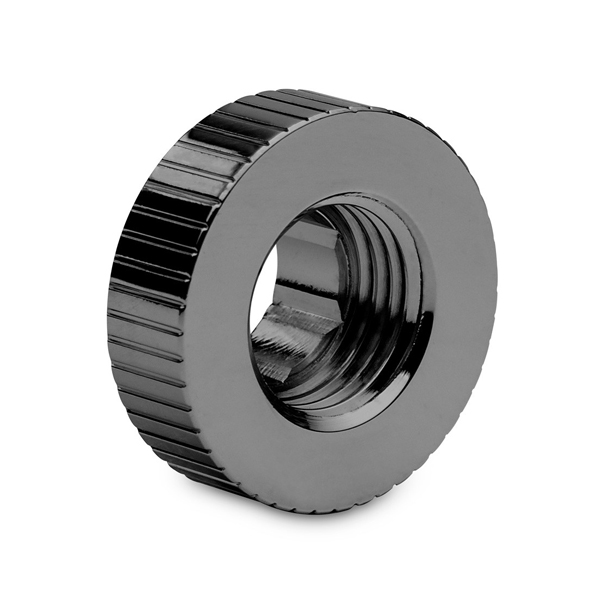 EK-Quantum Torque - 7mm Male to Female Static Extender - Black Nickel EKWB