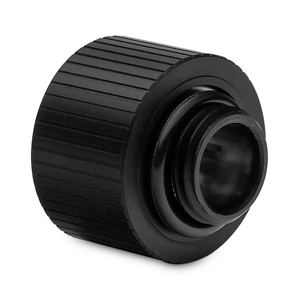 EK-Quantum Torque - 14mm Male to Male Static Extender - Satin Black EKWB