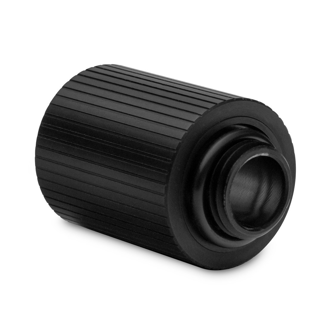 EK-Quantum Torque - 28mm Male to Male Static Extender - Satin Black EKWB