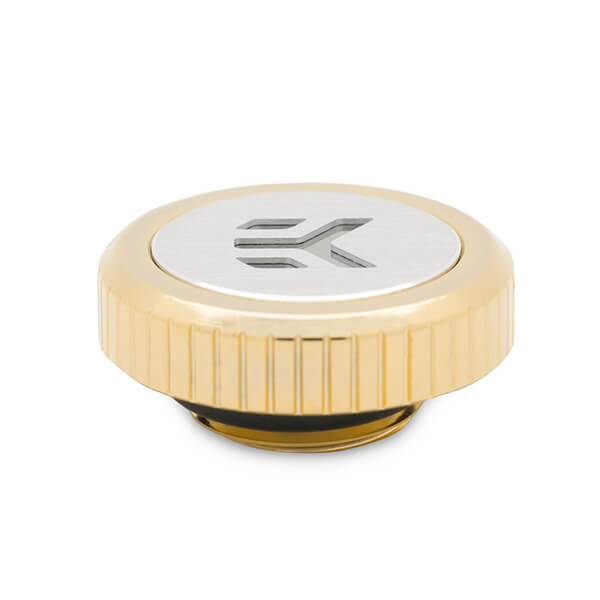 EK-Quantum Torque - Plug with Badge - Gold EKWB