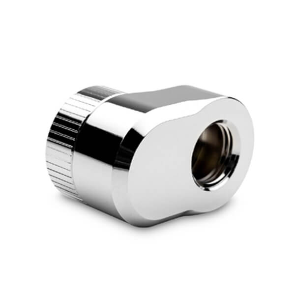 EK-Quantum Torque - Rotary Offset 14 - 14mm Male-Female Adapter Fitting - (Nickel) EKWB
