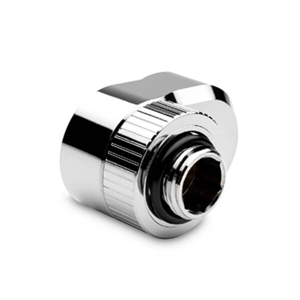 EK-Quantum Torque - Rotary Offset 14 - 14mm Male-Female Adapter Fitting - (Nickel) EKWB