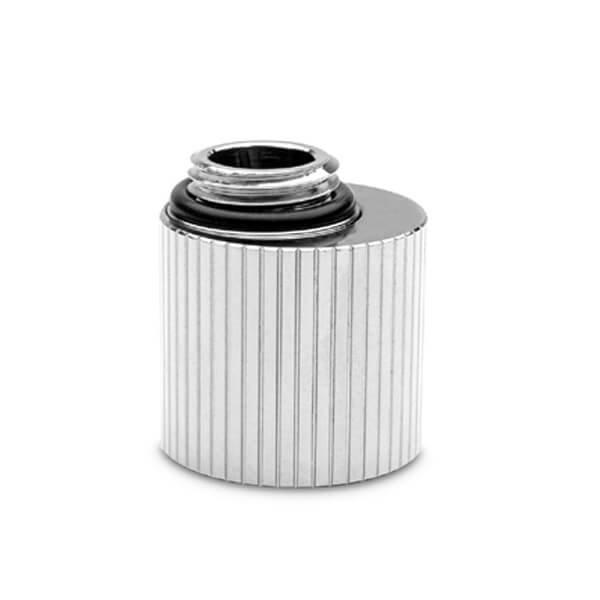 EK-Quantum Torque - Rotary Offset 3 - 3mm Male-Female Adapter Fitting - (Nickel) EKWB