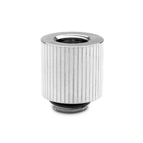 EK-Quantum Torque - Rotary Offset 3 - 3mm Male-Female Adapter Fitting - (Black Nickel)