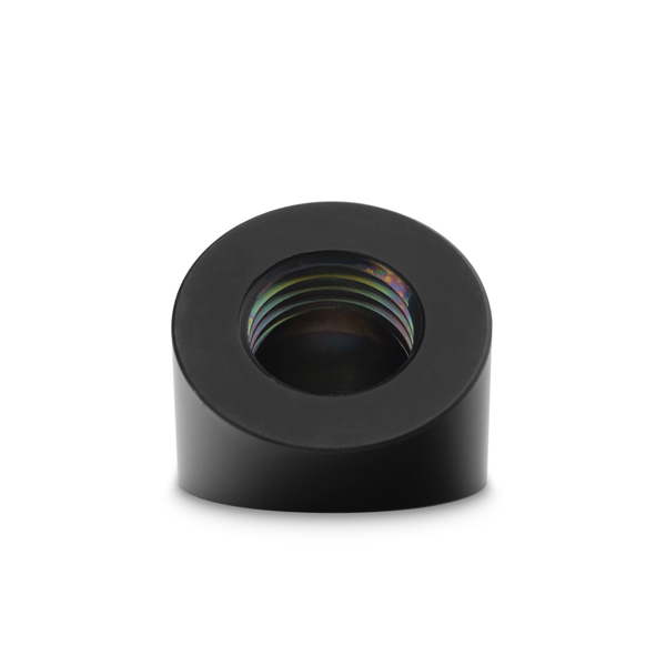 EK-Quantum Torque - 45° Female to Female Static Adapter Fitting - Satin Black EKWB