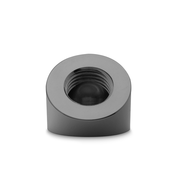 EK-Quantum Torque - 45° Female to Female Static Adapter Fitting - Black Nickel EKWB