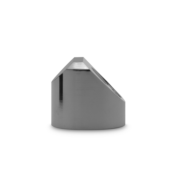 EK-Quantum Torque - 45° Female to Female Static Adapter Fitting - Black Nickel EKWB