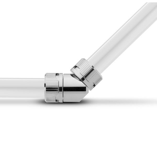 EK-Quantum Torque - 45° Female to Female Static Adapter Fitting - Nickel EKWB