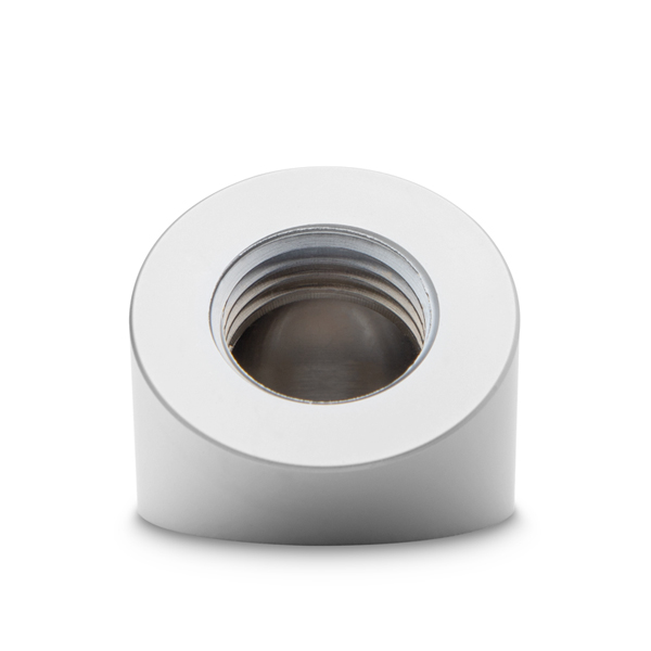 EK-Quantum Torque - 45° Female to Female Static Adapter Fitting - Satin Titanium EKWB