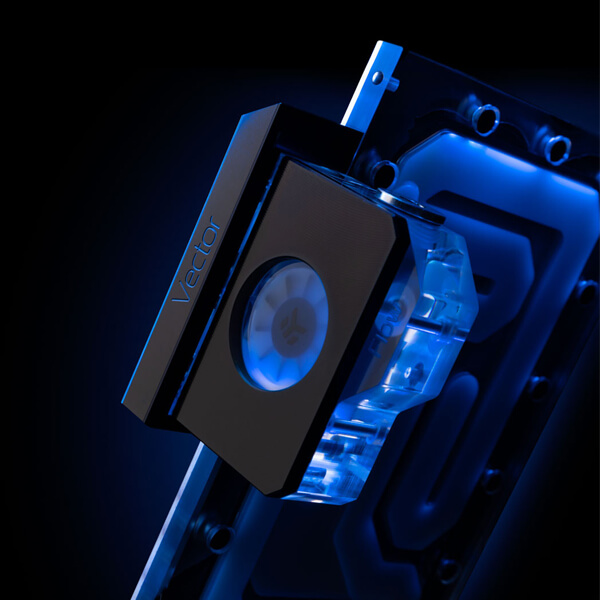 EK-Quantum Vector Terminal Cover - Black EKWB