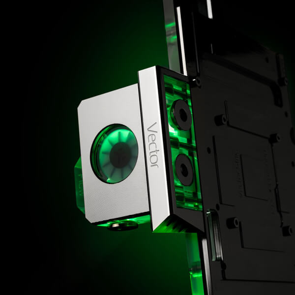 EK-Quantum Vector Terminal Cover - Nickel EKWB
