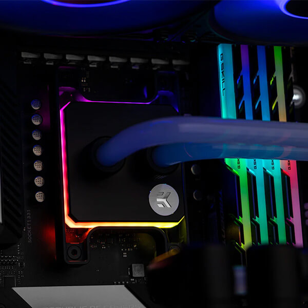 EK-Quantum Magnitude D-RGB - AM4 Nickel + Acetal EKWB