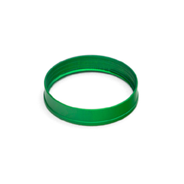 EK-Quantum Torque - Color Ring - 10-Pack HDC 14 - For 14mm Hard Tube Compression Fittings (Green) EKWB