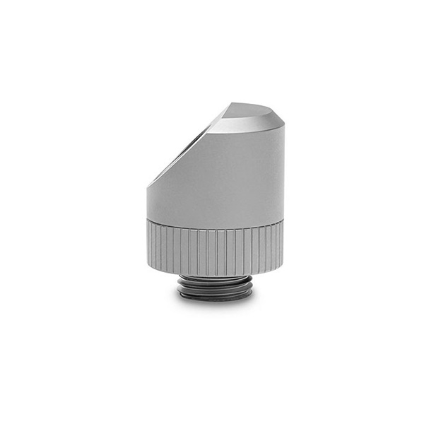 EK Quantum Torque Angled Fitting G 1/4 45° Rotary (Satin Titanium) EKWB