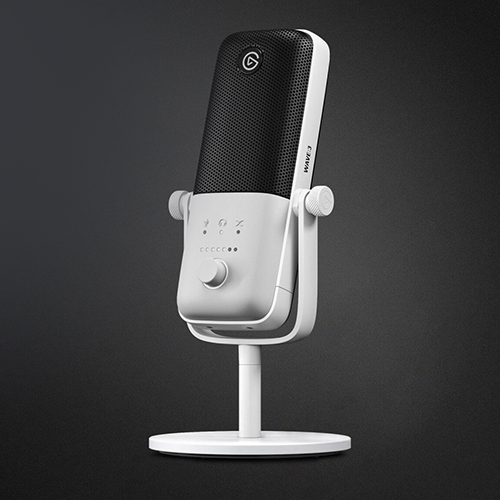 Elgato Wave:3 White USB Microphone and Digital Mixing Solution ELGATO