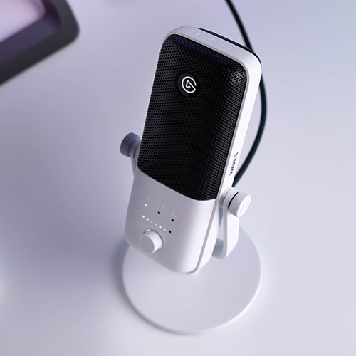 Elgato Wave:3 White USB Microphone and Digital Mixing Solution ELGATO