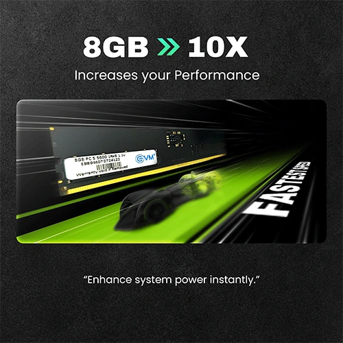 EVM 8GB 5600MHz DDR5 RAM EVM