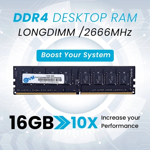 EVM 16GB 2666MHz CL19 DDR4 RAM EVM