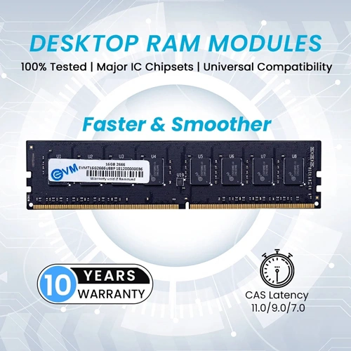 EVM 16GB 2666MHz CL19 DDR4 RAM EVM