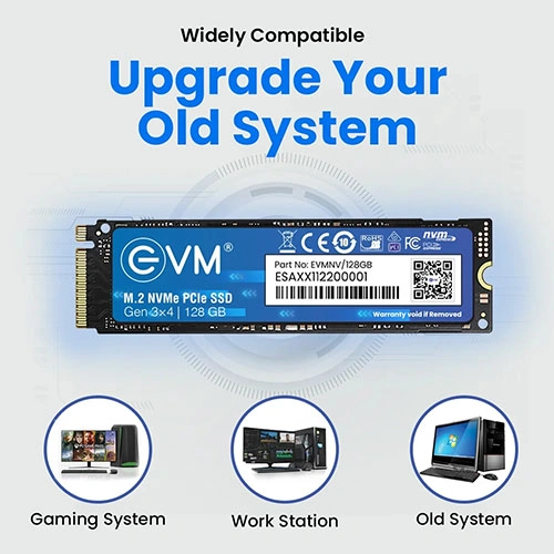 EVM 128GB NVMe Gen3 SSD EVM
