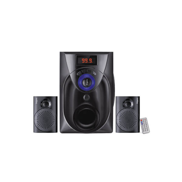 Fingers Challenger 2.1 Wood Encased Speaker (Black) FINGERS