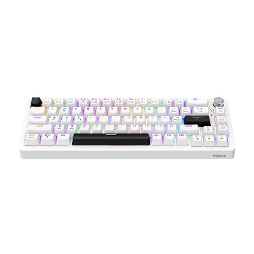 Fingers Savage-MK2 RGB White Mechanical Gaming Keyboard FINGERS
