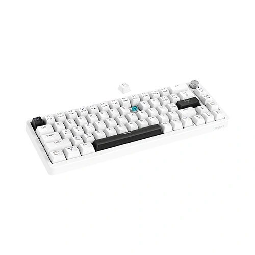 Fingers Savage-MK2 RGB White Mechanical Gaming Keyboard FINGERS