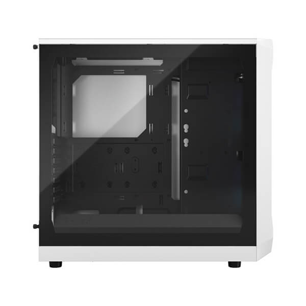 Fractal Design Focus 2 Mesh RGB White TG Clear Tint ATX Mid Tower Case FRACTAL DESIGN