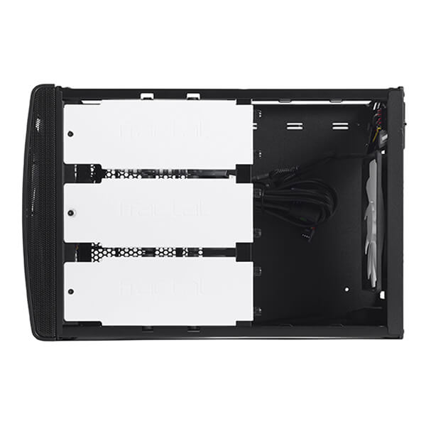 Fractal Design Node 804 (M-ATX) Mid Tower Cabinet (Black) FRACTAL DESIGN