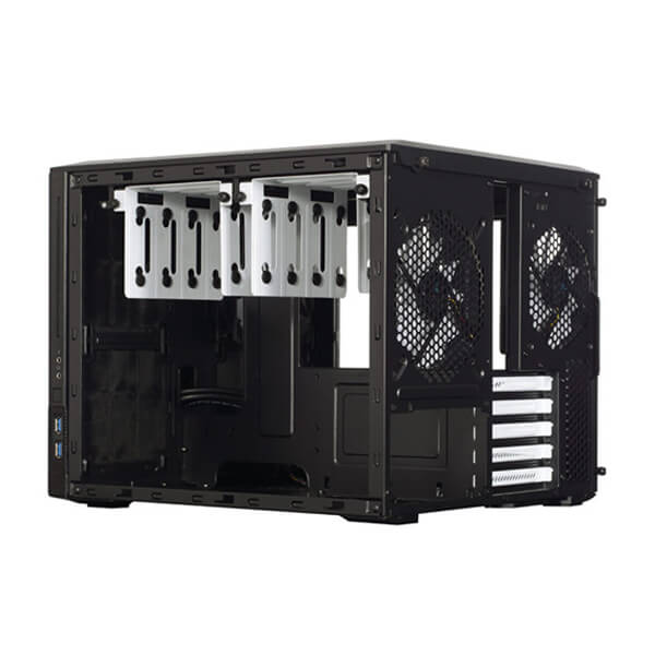 Fractal Design Node 804 (M-ATX) Mid Tower Cabinet (Black) FRACTAL DESIGN