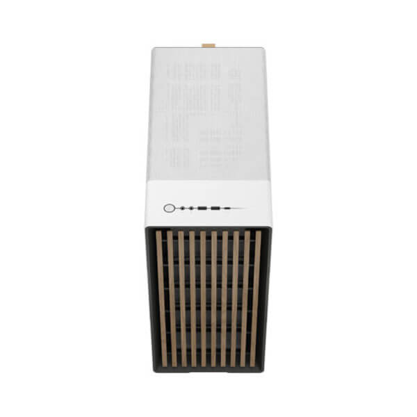 Fractal Design North Chalk TG Clear (ATX) Mid Tower Cabinet (White) FRACTAL DESIGN