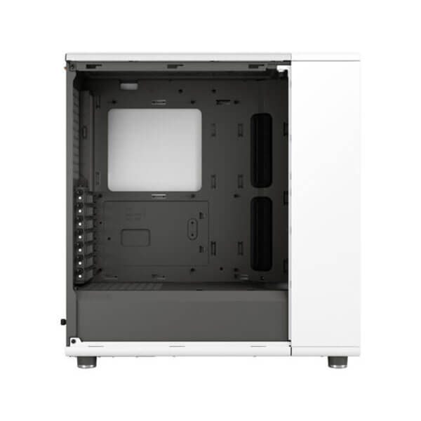 Fractal Design North Chalk TG Clear (ATX) Mid Tower Cabinet (White) FRACTAL DESIGN