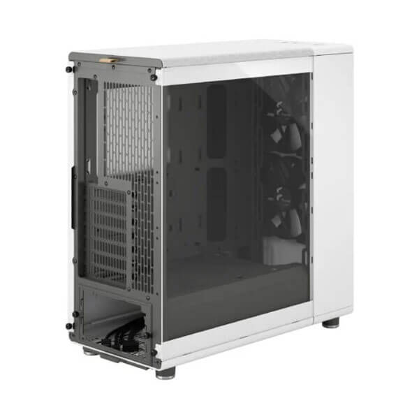 Fractal Design North Chalk TG Clear (ATX) Mid Tower Cabinet (White) FRACTAL DESIGN
