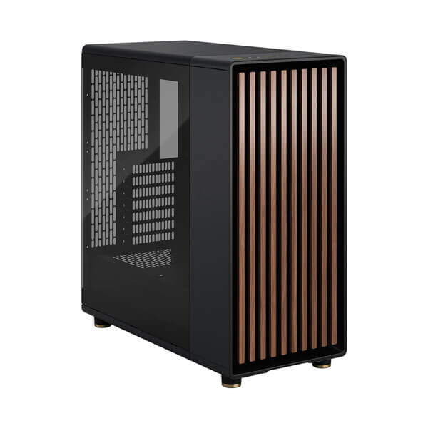 Fractal Design North Charcoal TG Dark (ATX) Mid Tower Cabinet (Black) FRACTAL DESIGN