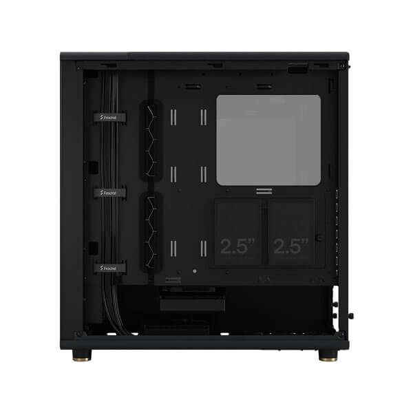 Fractal Design North Charcoal TG Dark (ATX) Mid Tower Cabinet (Black) FRACTAL DESIGN