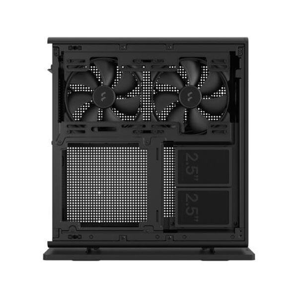 Fractal Design Ridge PCIe 4.0 (M-ITX) Mini Tower Cabinet (Black) FRACTAL DESIGN