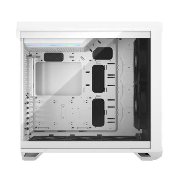 Fractal Design Torrent TG Clear Tint (E-ATX) Mid Tower Cabinet (White) FRACTAL DESIGN