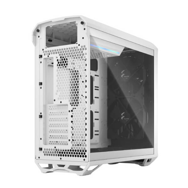 Fractal Design Torrent TG Clear Tint (E-ATX) Mid Tower Cabinet (White) FRACTAL DESIGN