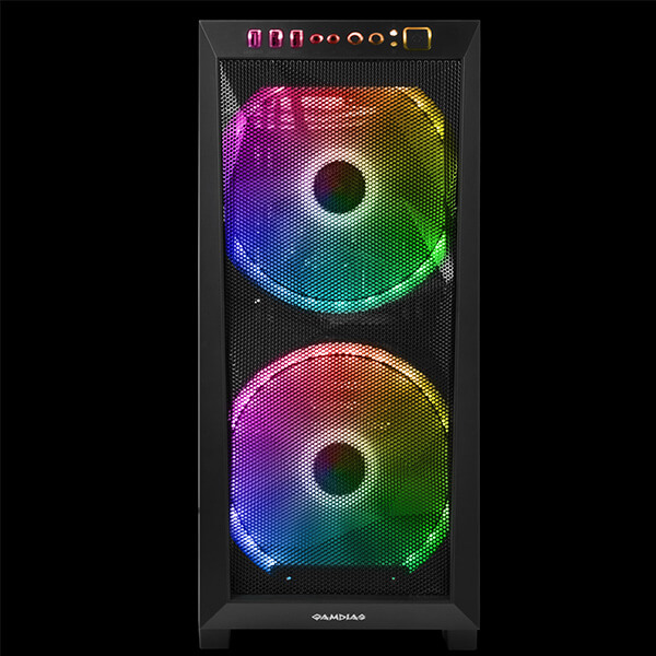 Gamdias Apollo M1 Elite ARGB Cabinet (Black) GAMDIAS