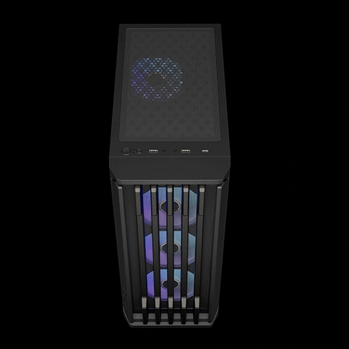 Gamdias AURA GC11 Black ARGB ATX Mid Tower Case GAMDIAS