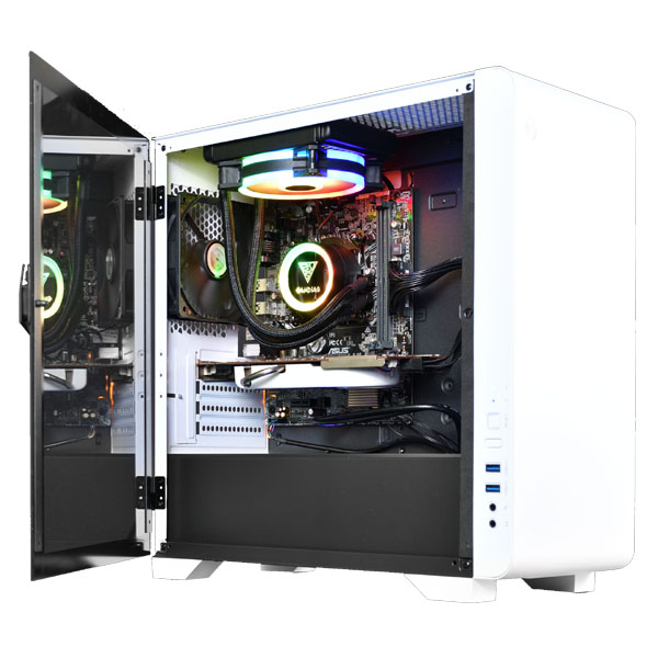 Gamdias Mars E2 White M-ATX Mini Tower Case GAMDIAS