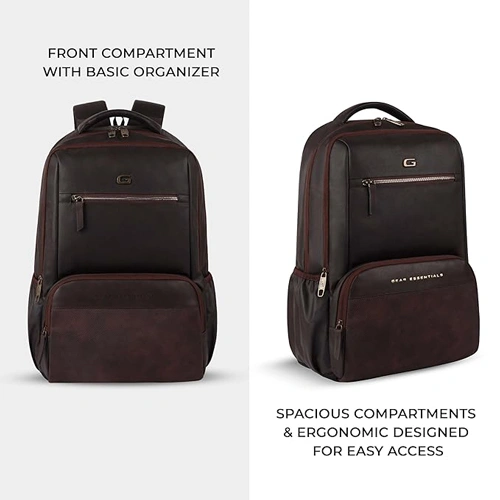 Gear Heritage Brown Laptop Backpack GEAR