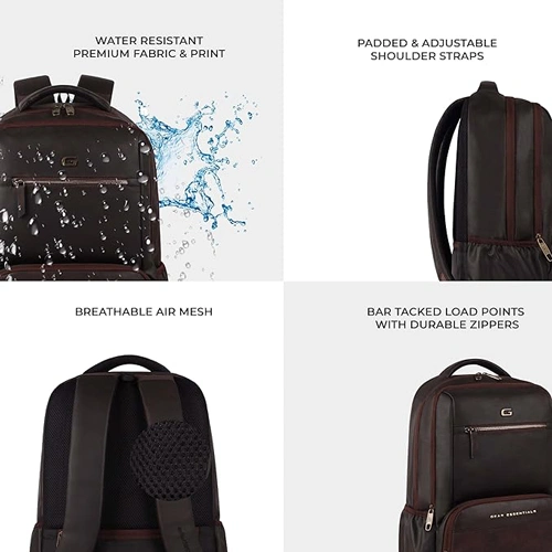 Gear Heritage Brown Laptop Backpack GEAR