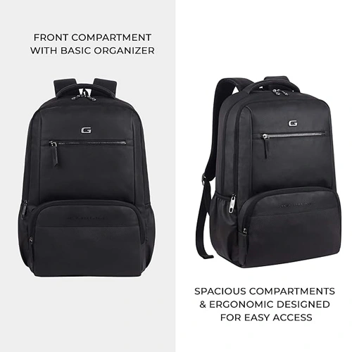 Gear Heritage Faux Leather Laptop Backpack GEAR