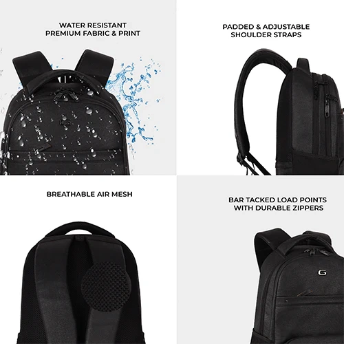 Gear Vintage 2 Faux Leather Laptop Backpack GEAR