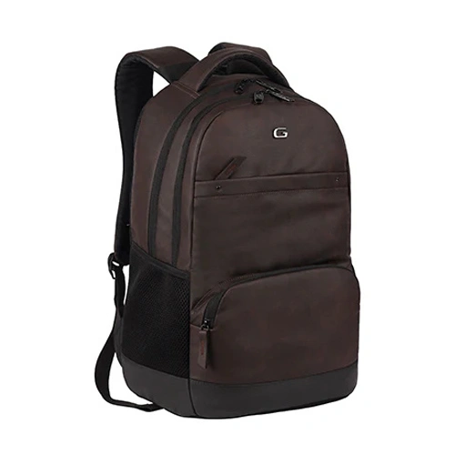 Gear Vintage 2 Leather Brown-Black Laptop Backpack GEAR