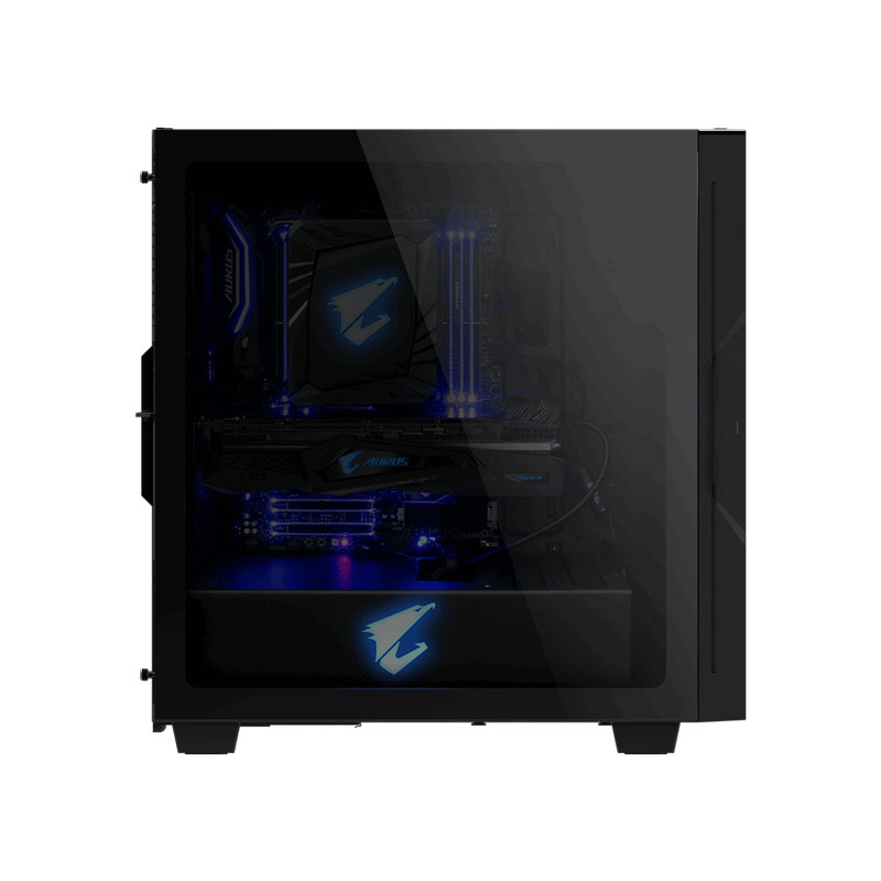 Gigabyte Aorus C300 Glass ATX Mid Tower Case GIGABYTE