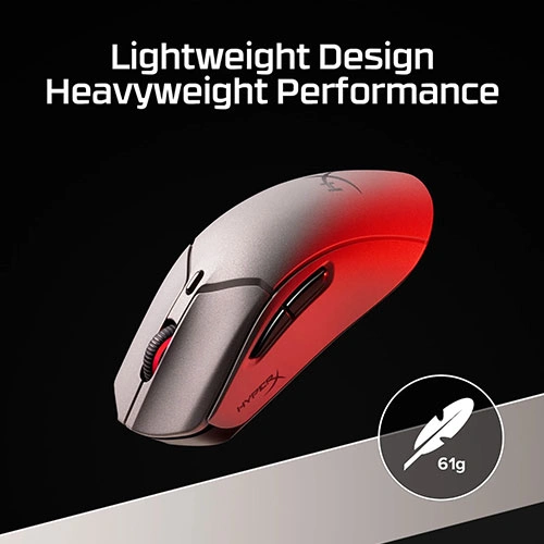 HyperX Pulsefire Haste 2 Pro 4K Wireless Grey Gaming Mouse HYPERX